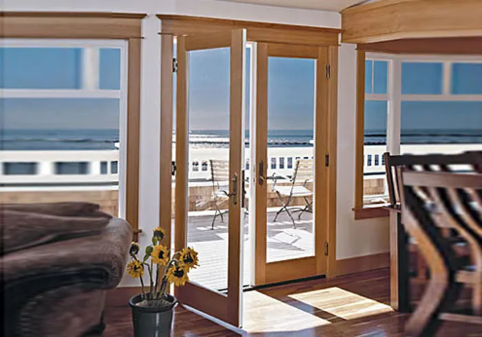 Clear Glass Interior Door