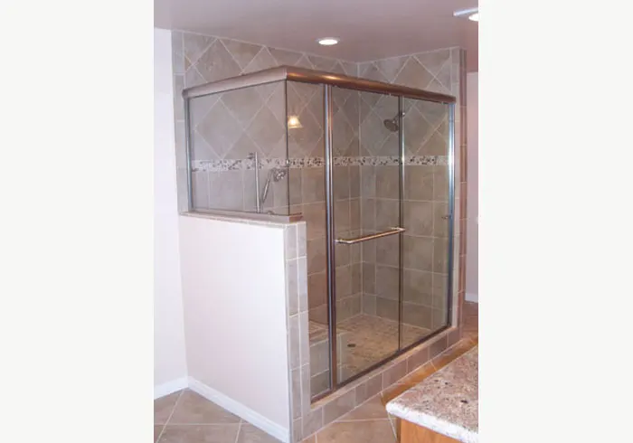 Bathroom Glass Sliding Door