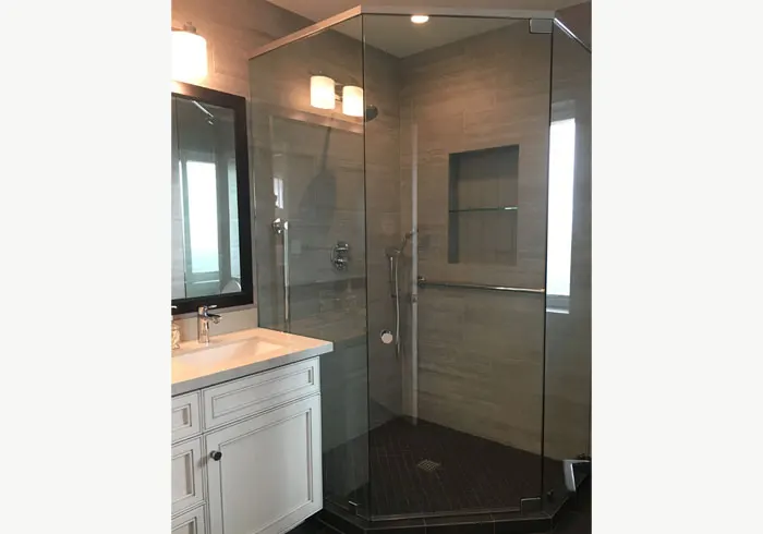 Frameless Shower Enclosure