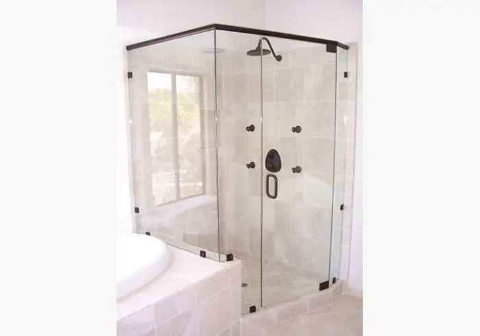 Framed Glass Shower Door